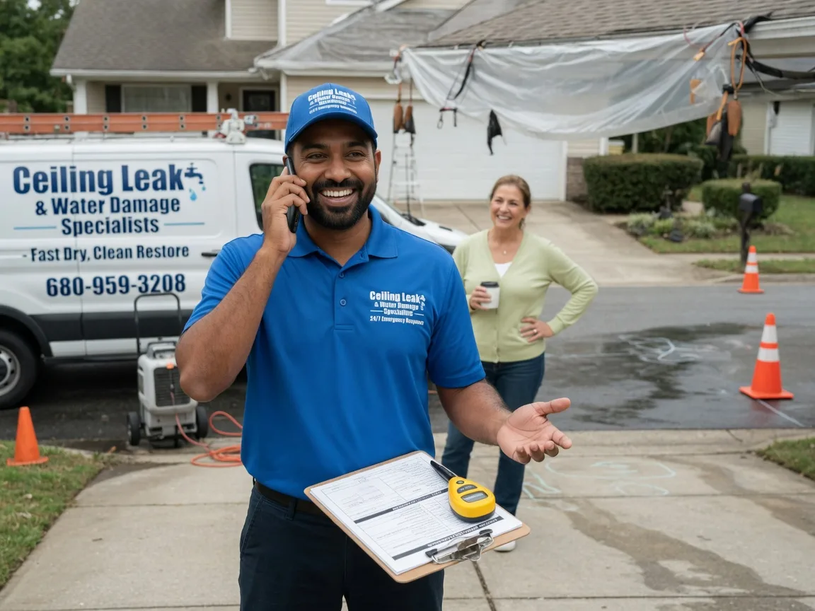 Ceiling Leak Cleanup Sussex, NJ FAQs
